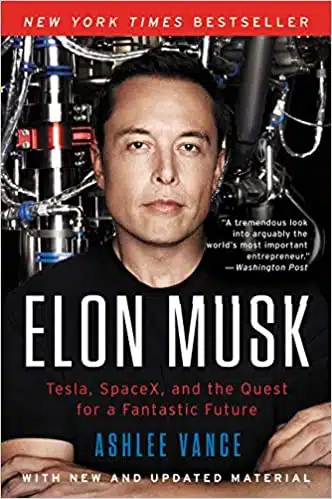 Elon musk book cover