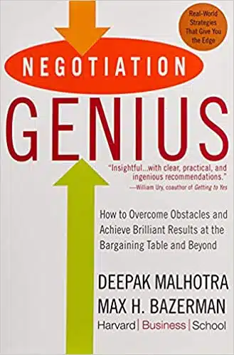 Negotiation genius cover