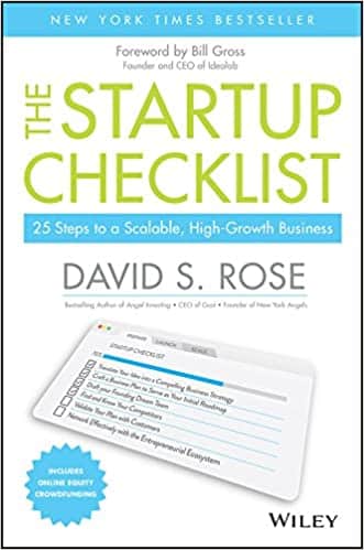 The Startup Checklist Book Cover